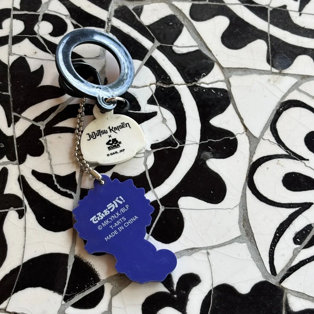 Jujutsu Kaisen Nobara Kugisaki Kura Sushi‎ & Blue Lock Rensuke Kunigami Keychain